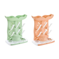 Baby Bottle Drying System with Bottom Tray Innovative Baby Bottle Drying Rack Bottle Drying Rack for Water Collection