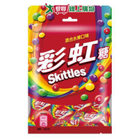 Skittles彩虹糖家庭號-混合水果口味135g【愛買】