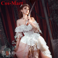 Cos-Mart Identity V Marie/Madame Red Cosplay Costume 2nd Anniversary Bella Donna Gentle Formal Dress Party Role Play Clothing