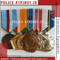 Satya lencana Mendali PDU Set Santi Dharma Veteran Lebanon Lap Itali Tanzania Tanda Jasa polisi COD 