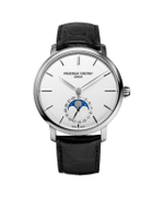 นาฬิกาข้อมือผู้ชาย Manufacture Slimline Moonphase รุ่น FC-705S4S6 ขนาด 42 มม. สีเงิน