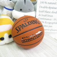 SPALDING 斯伯丁 SP DOWNTOWN 七號籃球 橡膠籃球 SPA84363 棕【iSport愛運動】
