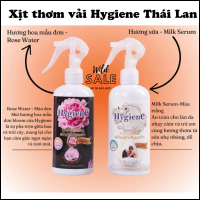 Xịt Thơm Quần áo Hygiene 300ml, làm mềm vải, xịt thơm Hygiene thái lan