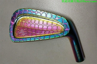 日本進口 ZODIA 鱷魚皮 銀/黑/彩金 高爾夫鐵桿組 高工坊球桿
