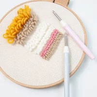 Embroidery Stitch Pen Stitching Punch Needle Cross Stitch Tools DIY Art Knitting Sewing Accessories