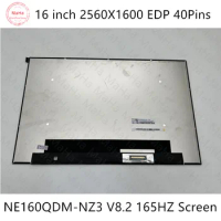 16 inch NE160QDM-NZ3 LCD LED Display Screen 165HZ 2560X1600 EDP 40Pins NE160QDM-NZ3 V8.2 FRU 5D11K52910