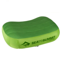 【SEA TO SUMMIT】AEROS PREMIUM PILLOWS 50D 加大版舒適充氣枕頭(STSAPILPREMLLI 萊姆綠)