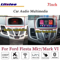 For Ford Fiesta Mark VI/UK MK7 2008-2019 Stereo Android Radio DVD Player Wifi GPS Navigation 1080P System Original NAVI Design