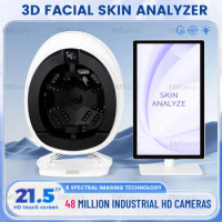 High configuration 48 milion pixels 21.5-inch A6 intelligent 3D digital AI facial Visia skin analyze