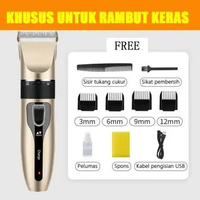 Alat Cukur Rambut Elektrik Hair Clipper Alat Potong Rambut Cliper Rambut Cordless Professional pemot