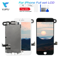 10 Pcs/ Lot Full set LCD for iPhone 7 Screen Display For iPhone 7 plus Complete LCD With Front Camera Full Set Assembly Display