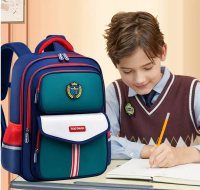 【Kuasa besar tahan air】【Kapasiti Besar】Beg tahan air Backpack Fork Unisex Preschool ke kelas 7