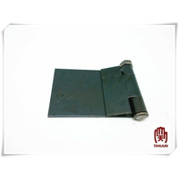 1/2" x 4" x 3mm 加長 黑鐵厚紐 後紐 後扭 後鈕 后鈕 厚鈕 轉軸 門片 旋轉片 門軸 [天掌五金]