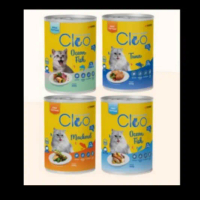 Cleo Kaleng Makanan Kucing Basah 400gr - Oishii Tuna