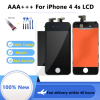 100% Tested AAA+++ LCD Display For Apple iPhone 4 4S Touch Screen Digitizer Assembly Phone LCD Replacement For iphone 4s