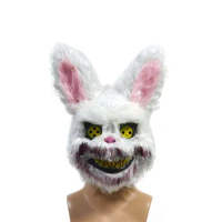 Halloween Cartoon Animal Mask Horrible Plush Bloody Mask Masquerade Cosplay Party Props Gift