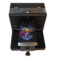 New arrival popular best quality wholesale price automatic A4 DTG 6colors flatbed custom t-shirt printer machine