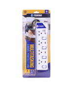 รางปลั๊ก 4 ช่อง VCT3x0.75 5 เมตร สีขาว