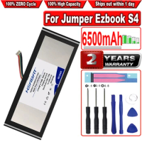HSABAT 6500mAh Notebook Laptop Battery for Jumper EZBook S4 HW-3487265 5080270P Z140A-SC
