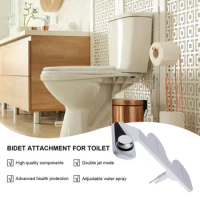 Bidet Attachment For Toilet Double Nozzles Adjustable Bidet Attachment Bidet Seat Water Sprayer Toil