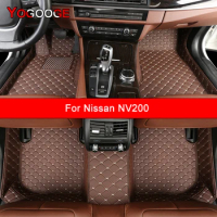 YOGOOGE Custom Car Floor Mats For Nissan NV200 Auto Accessories Foot Carpet