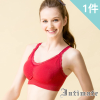 【Intimate 內著】1件組 金絲運動內衣 - 紅色(S-XL)