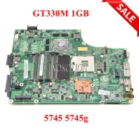 NOKOTION DA0ZR7MB8F0 MBPU306001 MB.PU306.001 For Acer aspire 5745 5745G laptop motherboard HM55 DDR3 GT330M 1GB