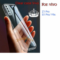 Silicon For vivo Z1 S1 Pro Y9s Clear Case Bening Transparan Casing Cover