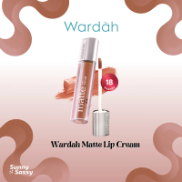 Wardah Matte Lip Cream - Warna Intense dan Tahan Lama - Matte Finish Gloss Lipstick