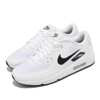 Nike 高爾夫球鞋 Air Max 90 Golf 男女鞋 泡棉中底 氣墊 場內外穿搭 情侶款 白 黑 CU9978-101