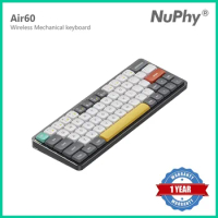 NuPhy Air60 Luna Gray Wireless Mechanical keyboard