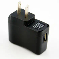 Portable AC 110V-240V to DC 5V 500mA USB Power Adapter Wall Charger US Plug