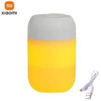 Xiaomi Air Humidifier Aroma Essential Oil Diffuser Portable Household Silent Humidifier for Home Car USB with LED Night Lamp