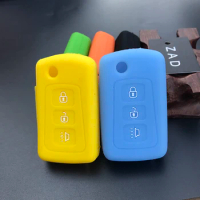 ZAD Silicone Car Key Cover Case Bag Shell skin for Great Wall Haval Hover H1 H3 H5 H6 3 Buttons Remote Key Holder car styling
