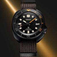 【SEIKO 精工】黑牌款 PROSPEX 黑潮系列 1965復刻潛水機械腕錶 618年中慶(6R35-01X0B/SPB255J1)