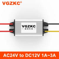 24V Naar 12V 1A 2A 3A Ac Naar Dc Converter 15 ~ 36V Naar