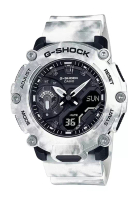 G-shock Casio G-SHOCK Jam Tangan Pria - White Black - Resin - GA-2200GC-7ADR