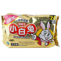 日本小林製藥 小白兔24H手握式暖暖包(十片裝)【小三美日】寒流必備