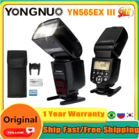 YONGNUO YN565EX III TTL Flash Speedlite for Canon Nikon D7500 D7200 D7100 D5600 Canon 500D 550D 600D DSLR Camera