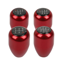 Cross-Border Carbon Fiber Gear Shift Universal 6/5 Speed Manual Gear Car Modification Aluminum Alloy