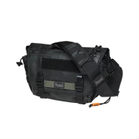【Magforce馬蓋先】戰術郵差包-S-1200D膠注黑(肩包 側背包 腰包 側肩包)