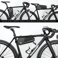 Reflective Bag Bike Cycling MTB Triangle Frame Holder Front Tube Frame Handlebar Waterproof Bag Accessories