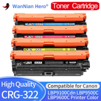 Compatible for Canon CRG-322 CRG322 Toner cartridge Compatible for Canon Color Laser LBP9100Cdn LBP9500C LBP9600C Printer