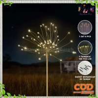Lampu FireWorks 1 Set isi 6 Standing untuk Hias Cafe Rumah Halaman Taman dan Dekorasi Pelaminan Home