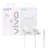 VIVO 原廠 XE710 HiFi入耳式 3.5mm線控耳機 - 白色 (盒裝)