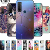 For TCL 20 R 5G Case Silicone Soft Fashion TPU Phone Cover for TCL 20R 5G Case 6.52'' Funda Cute Coque for 5G TCL20R Capa Shell