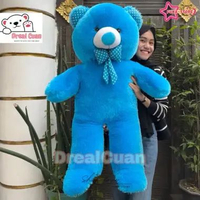 [PROMO FUNA] Boneka Teddy Bear Beruang Besar Jumbo 1Meter Murah Termurah BIRU