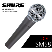 【SHURE】動圈式人聲麥克風 SM58LCE / 無切換開關 / 公司貨