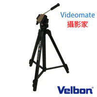 【Velbon】videomate 攝影家 638 錄影 油壓 單手把 把手 三腳架(附腳架袋 公司貨)