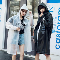 旅行透明雨衣女成人外套韓國時尚男戶外徒步雨披單人長款防雨便攜